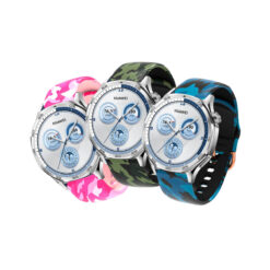Correa de Silicona Camuflada para Huawei Watch GT5 de 46mm con Hebilla