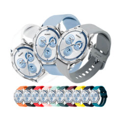 Correa de Silicona para Huawei Watch GT5 de 46mm con Hebilla