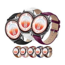 Correa de Cuero para Huawei Watch GT7 de 46mm con Hebilla