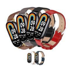 Correa de Cuero para Xiaomi Mi Band 8 Hebilla