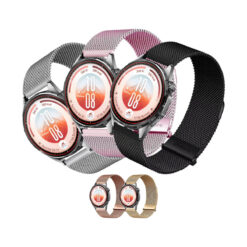 Correa de Metal para Huawei Watch GT7 de 46mm Tipo Malla Magnética