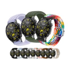 Correa de Nylon para Huawei Watch GT4 46mm Broche Magnético