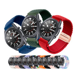 Correa de Nylon para Samsung Galaxy Watch 3 de 45mm con Broche Magnético