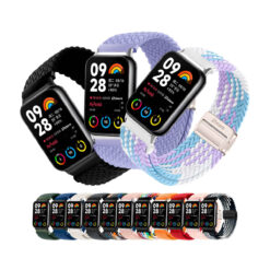 Correa de Nylon para Xiaomi Smart Band 8 Pro con Broche Magnético