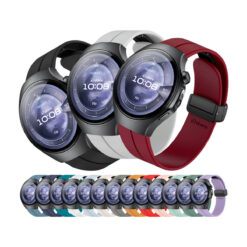 Correa de Silicona para Huawei Watch 5 de 46mm con Broche Magnético