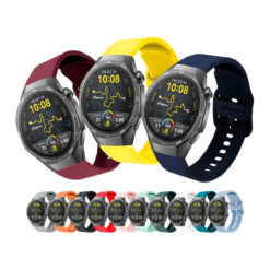 Correa de Silicona para Huawei Watch GT5 Pro de 46mm con Hebilla