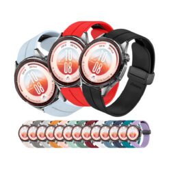 Correa de Silicona para Huawei Watch GT7 de 46mm con Broche Magnético