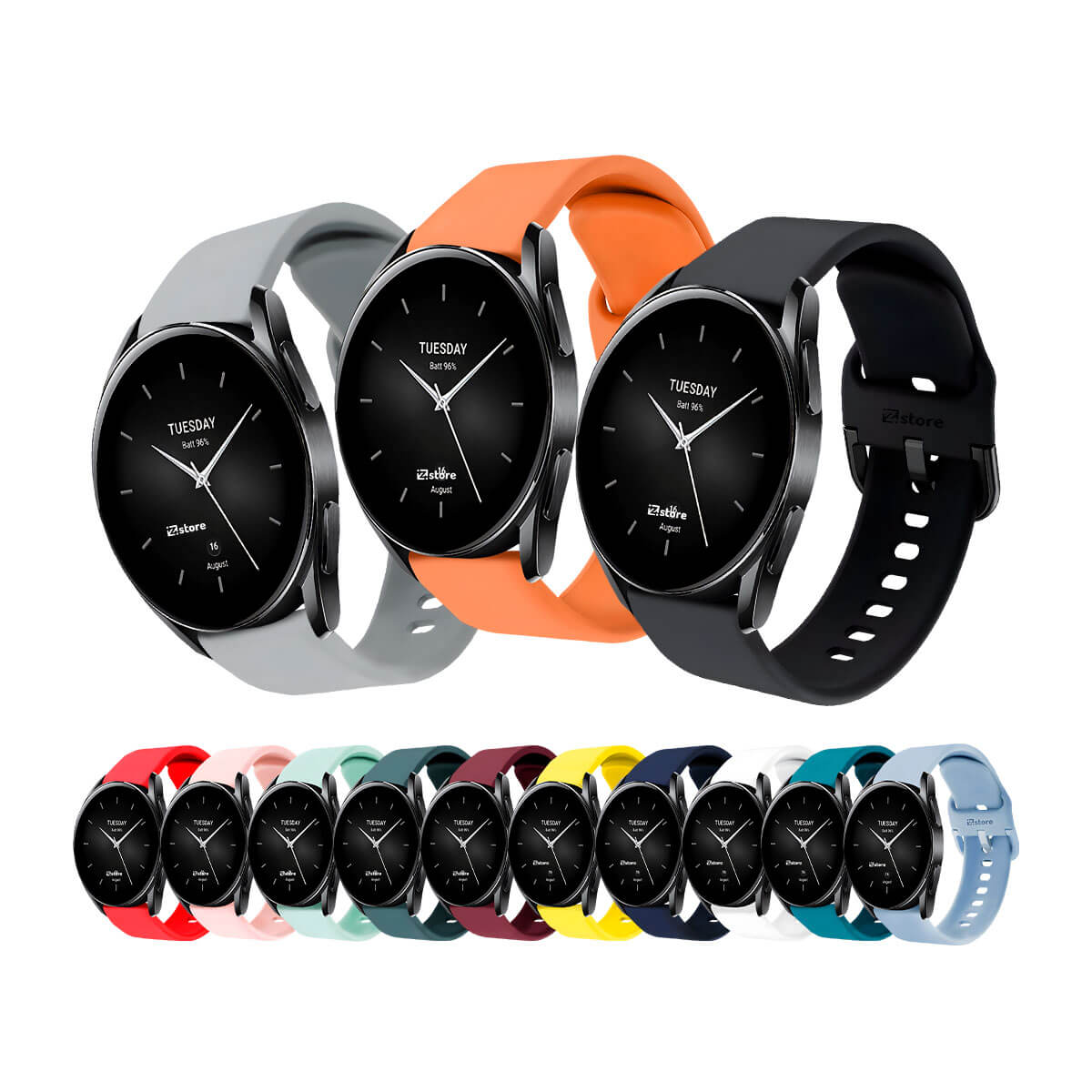 Correa de Silicona para Xiaomi Watch S2 con Hebilla